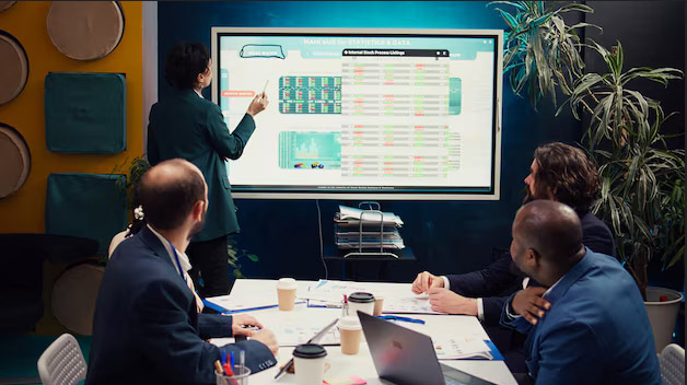 decision makers planning the scope of erp