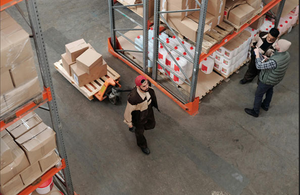 keeping track of inventory in warehouse