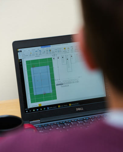 teacher using school ERP dashboard to generate reports instantly